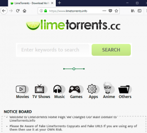 limetorrents 2019 proxy