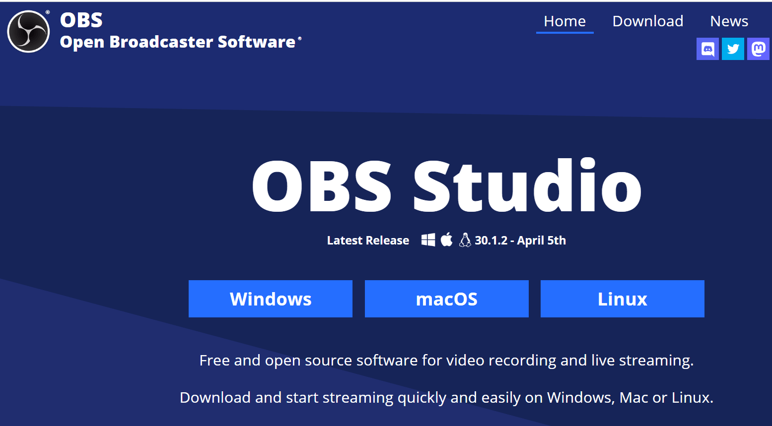 Best OBS Studio Alternatives