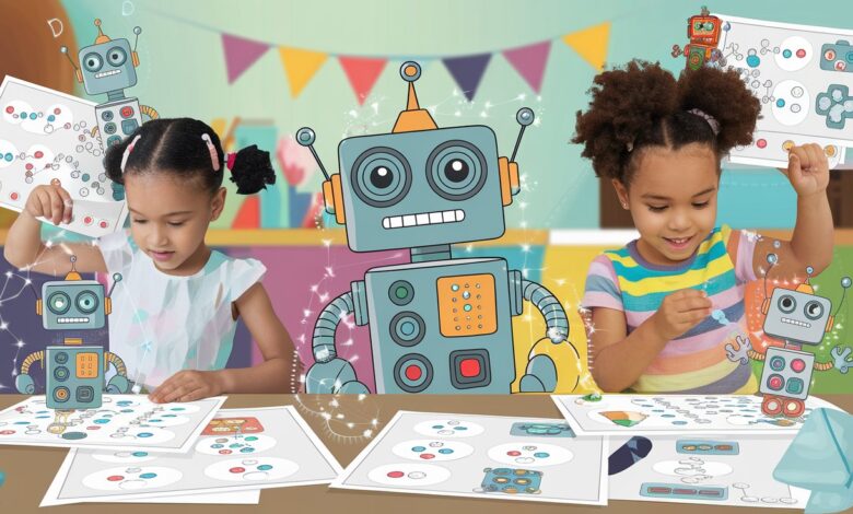robots dot to dot nattapong
