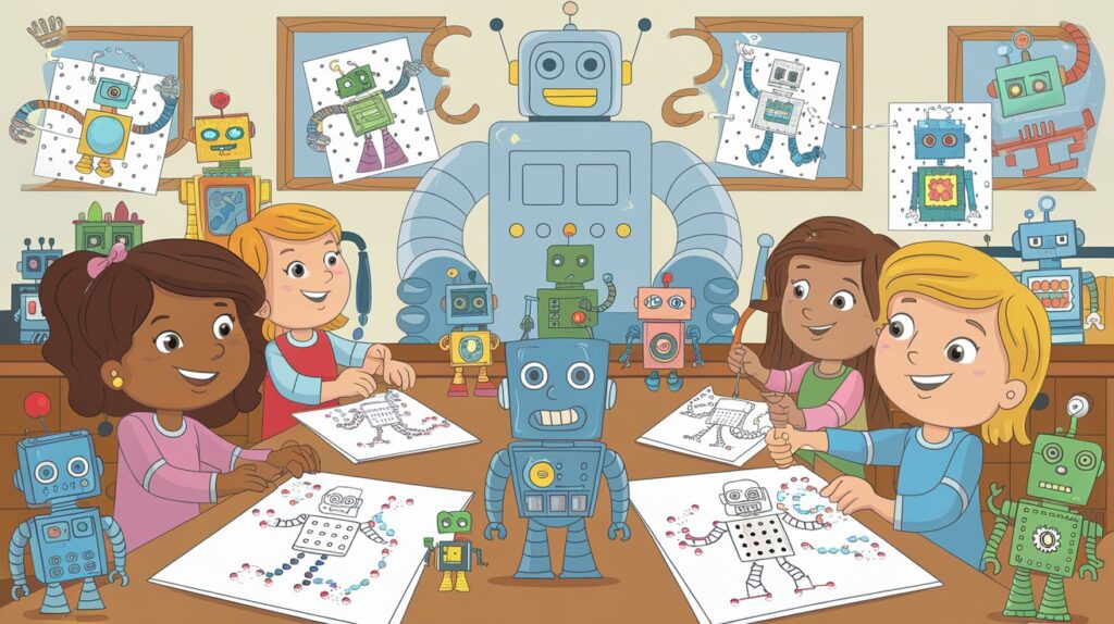 robots dot to dot nattapong
